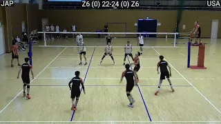 Volleyball : Japan - USA FULL Match Friendly 2