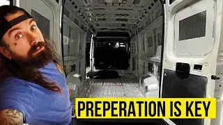 Camper Van Build Step by Step (Pt1)