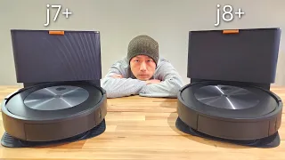 Roomba iRobot j7+ vs j8+ (ANY Differences?)