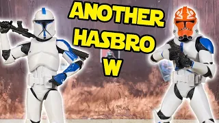 NEW Star Wars Black Series PHASE 1 CLONE LIEUTENANT & 332ND AHSOKA'S CLONE TROOPER Figure Review