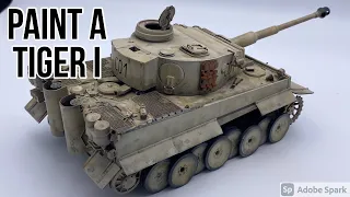 Paint Tiger I Airfix 1:35 WW2 #tigertank