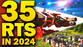 Newest RTS & Base building games in 2024 | PC gameplay of Upcoming Playable Real Time Strategy games