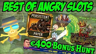 MONEY TRAIN 2 PERSISTENT PAYER & Many More - Best Of Angry Slots - €400 SLOTS BONUS HUNT