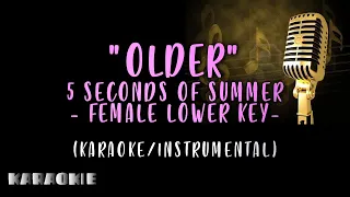 5 Seconds of Summer - Older Female Lower Key [Videoke]