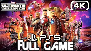 MARVEL ULTIMATE ALLIANCE PS5 Gameplay Walkthrough FULL GAME (4K 60FPS) No Commentary