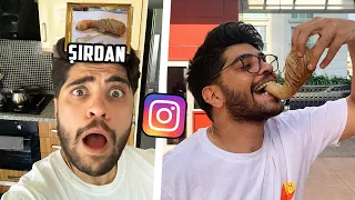 INSTAGRAM FİLTRELERİ YEMEĞİMİZİ SEÇTİ! 🍕🍣