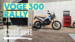 DSS ep 3 - VOGE 300 RALLY - first ride and chat.