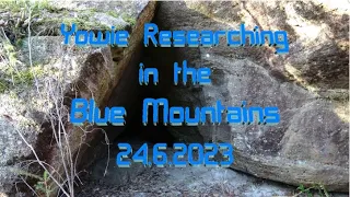 Yowie Researching in the Blue Mountains 24 6 2023