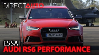 Essai - AUDI RS6 PERFORMANCE : Mission 300km/h