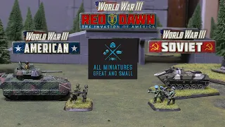 Team Yankee Battle Report - Invasion America! Airborne Assault VDV vs. US Army