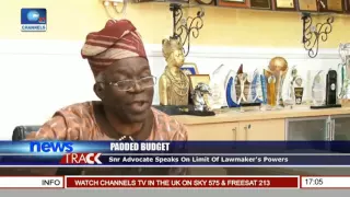 Alleged Budget Padding: Lawmakers Cannot Add To The Figures-- Falana