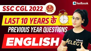 SSC CGL English Previous Year Solved Paper | Last 10 Years SSC CGL Question Papers | Ananya Ma'am