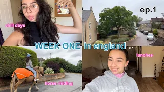 WEEK 1 IN ENGLAND VLOG | Leila Clare