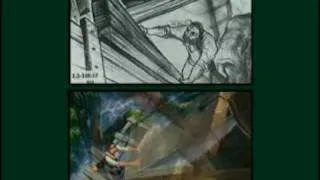 Tarzan Opening Sequence Storyreel vs. Final