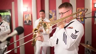 Navy Jazz Band Northwest 'Bourbon Street Parade/Anchors Away' | Live Studio Sessions