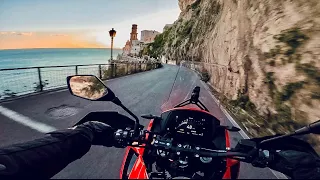 GIRO in Costiera Amalfitana con la Moto Morini X-CAPE 650