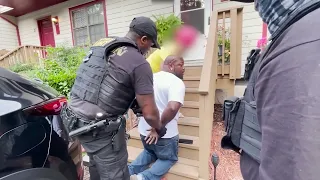 Suspect tries to pull Knife after being Apprehended! (Revised for Privacy)