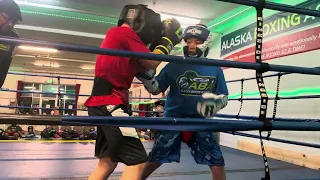 ALASKA BOXING ACADEMY SPARRING SESSION 12/21/23