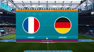 PES 2021 France vs. Germany Group Stage Matchday 1 UEFA Euro 2020