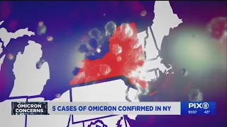 Omicron arrives in NY: 5 cases of COVID variant found in NYC area