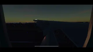 American Airlines Boeing 777-200ER landing in Dallas DFW