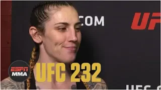 Megan Anderson happy to fight Cat Zingano again, calls for more featherweights | UFC 232 | ESPN MMA