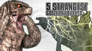 Godzilla Reacts To 5 WIERD Godzilla Superpowers