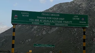 4K | Driving in Hills | Explore India | Ladakh | Zoji la Pass