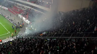 Best of Celtic Glasgow Fan Support - 4000 Celtic Fans in Leverkusen ! 25.11.2021 UEFA Europa League