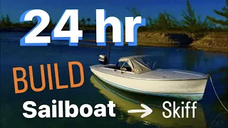 How to build a skiff boat in 24 hrs Part 2