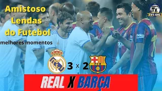 Amistoso Real Madrid x Barcelona   Lendas do Futebol - 20/07/2021 - Ronaldinho Gaúcho jogou muito