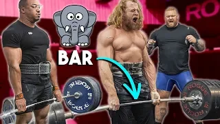 Deadlift Heavier On Elephant Bar? Thor, Larry Wheels, Jujimufu, BTC