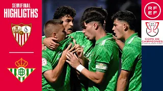 RESUMEN | Sevilla FC | 1-2 | Real Betis Balompié | Copa de Campeones | Semifinales