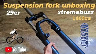 Fork suspension unboxing 29er