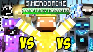 Sentinel Herobrine vs ERRORS Creepypasta mobs p2