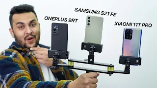Samsung S21 FE vs OnePlus 9RT vs Xiaomi 11T Pro - In Detail | TechBar