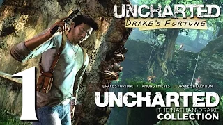 Uncharted: Drake's Fortune PS4 Remaster Walkthrough - Intro - Part 1 [Hard No Commentary]