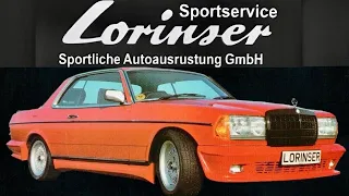 Mercedes W123 (LORINSER) Tuning from the 80's [HD]