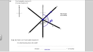 AQA Maths GCSE Unit 3 Practice Paper 1 solutions