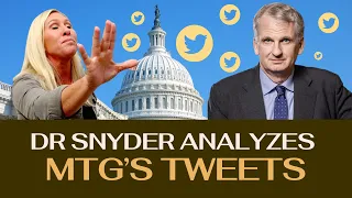 Prof #Snyder analyzes #MarjorieTaylorGreene’s #tweets in #UScongress | #uspolitics #ukraine