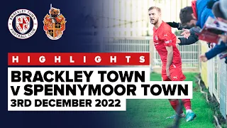 HIGHLIGHTS: Brackley Town 2 - 1 Spennymoor Town - 3rd December 2022