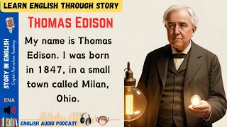 Thomas Edison/Story in English / Learn English Through Story /English learning/ Learn English