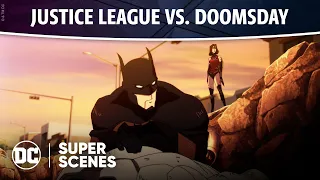 THE DEATH OF SUPERMAN - Justice League vs. Doomsday | Super Scenes | DC