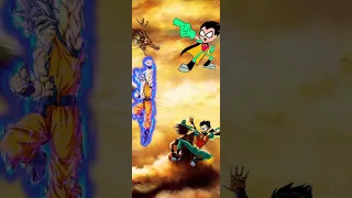 GOKU VS TEEN TITANS, TEEN TITANS GO!