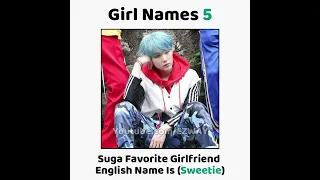 BTS Members Favorite Girlfriends Sweet Names...