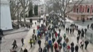 Odesa march on 8th anniversary of Maidan revolution