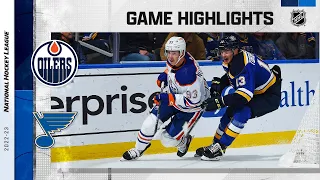 Oilers @ Blues 10/26 | NHL Highlights 2022