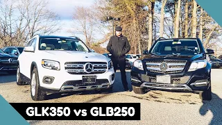 2014 Mercedes-Benz GLK350 vs 2020 Mercedes-Benz GLB250 | Video Tour with Sam