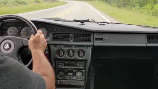 Driving Video- 1991 Mercedes-Benz 190E 2.5-16 Evo II Tribute