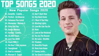 New Songs 2020 Top 50 Pop Song Playlist 2020  Best English Music Collection 2020
